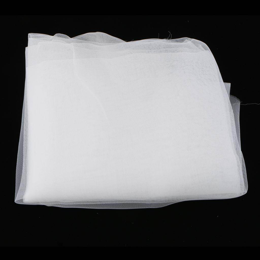 Dolity High-quality 1 Meter 180M White Polyester Silk Screen Printing Mesh
