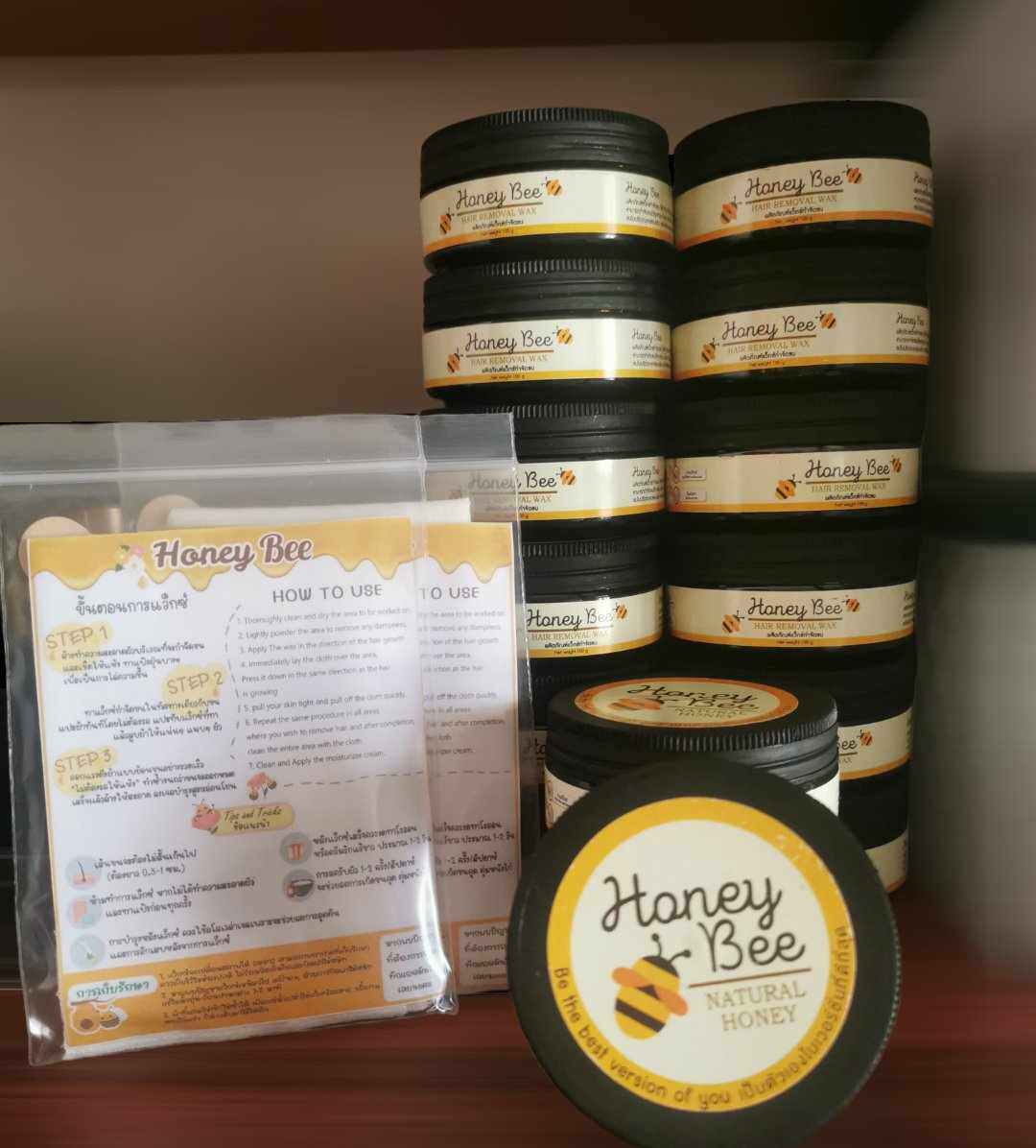 Honey Bee Hair Removal Wax (100g) Lazada