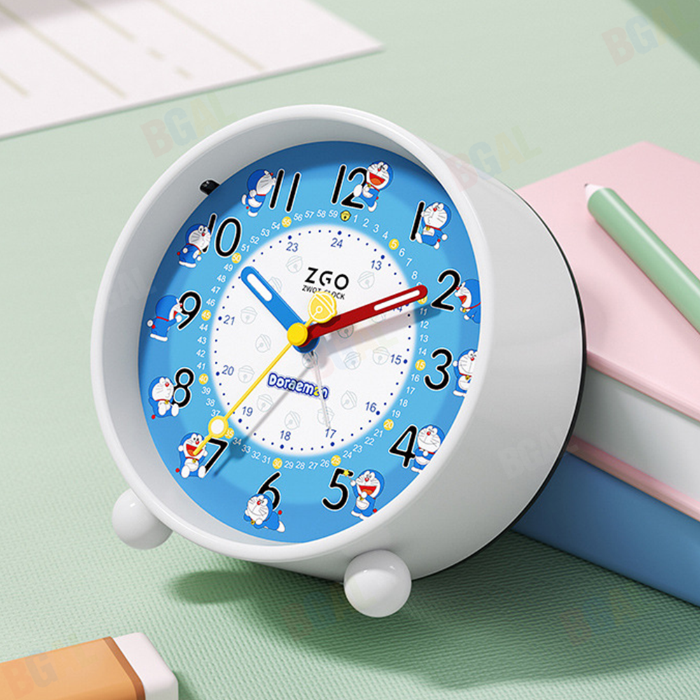 100% Authentic Doraemon Alarm Clock with Luminous & Backlight Anti-fall HD Display 0013