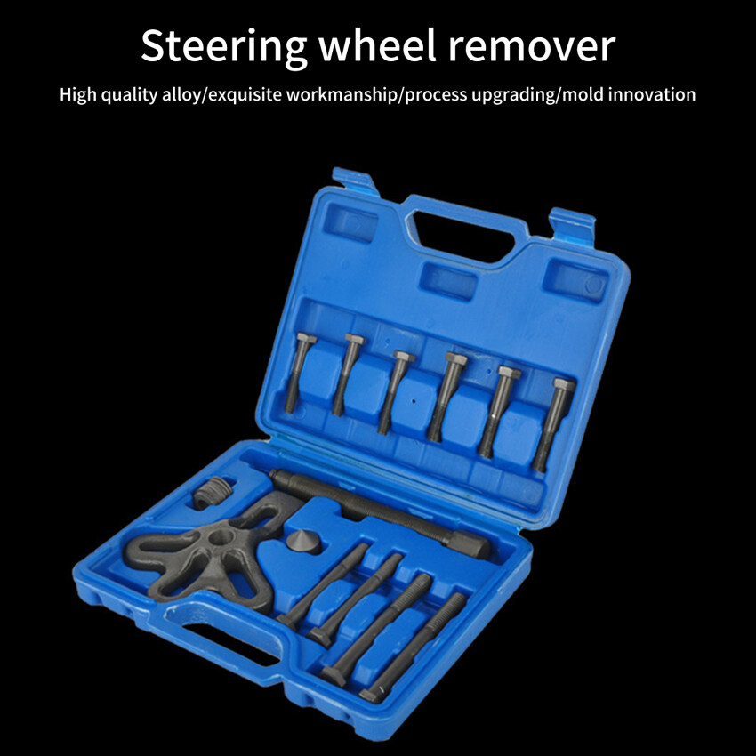【Ready Stock】13pcs Bearing Puller Harmonic Balancer Steering Wheel