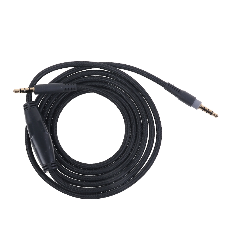 For -HyperX Cloud Alpha/-HyperX Cloud Flight Headphone Cable Sound Control Headphone Cable
