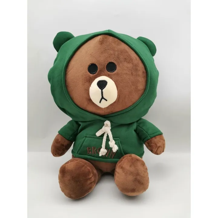 line bear plush