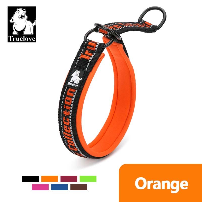 TRUELOVE Vòng Đệm Chó Mềm, Bằng Nylon Mềm, Có Lớp Đệm Cao Su Tổng Hợp Và Phản Quang, Bền Chắc, Và Làm Từ Hợp Kim Nhôm Cho Chó Cỡ Nhỏ, Vừa, Lớn