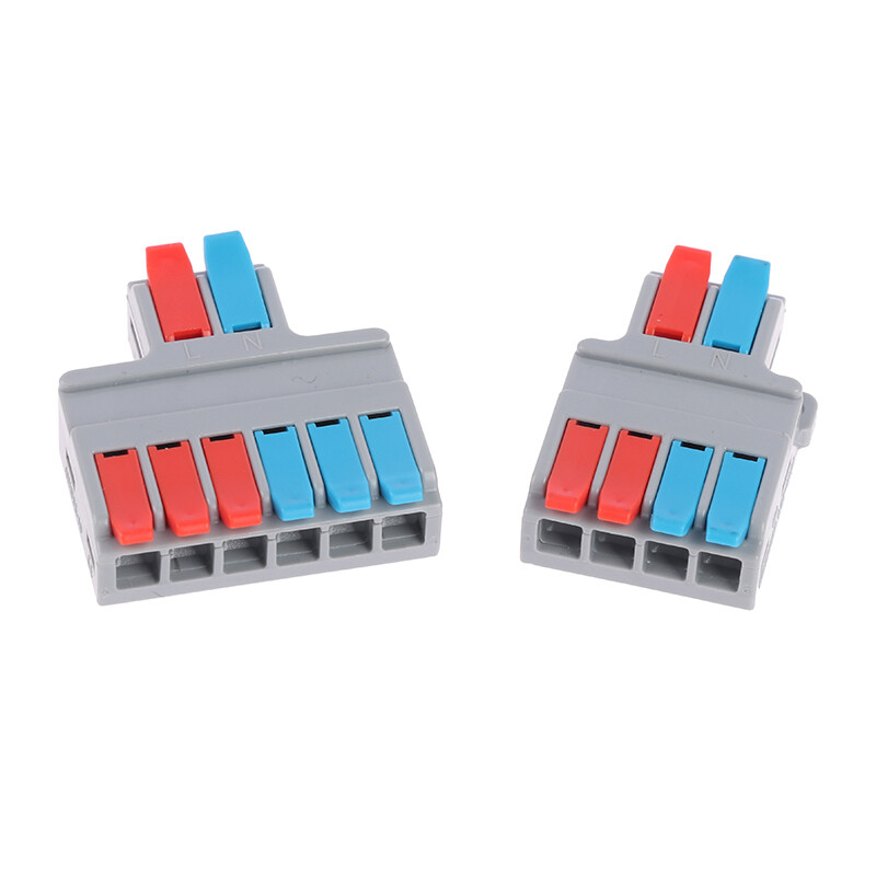 Quick Splitter 2 In 4/6 Out Wire Connector Universal Wiring Cable Connector