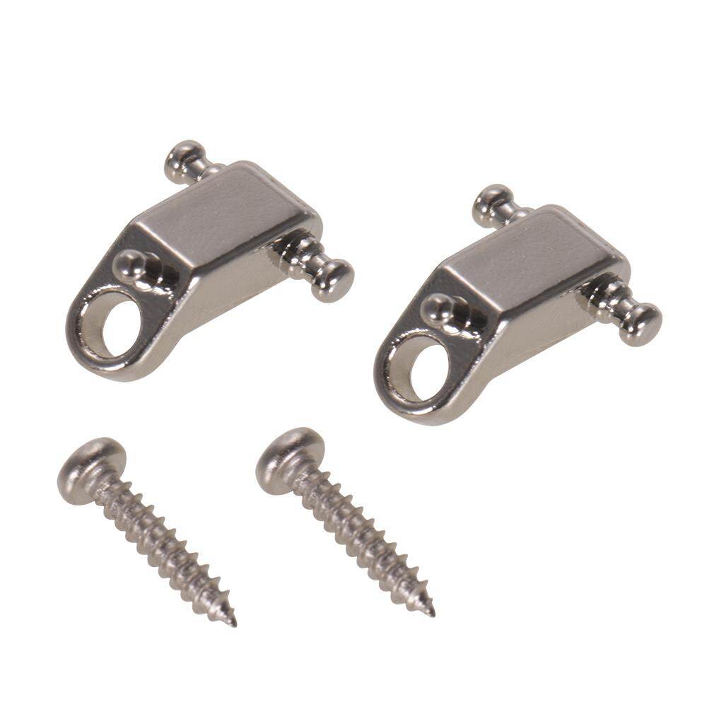 [ammoon]quà bí mật 2PCS Electric Guitar String Roller Retainer Guide Guitar Replacement Parts Accessories with Mounting Screws