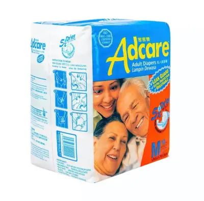 Adcare Adult Diapers Leak Guard 1bag M SIZE