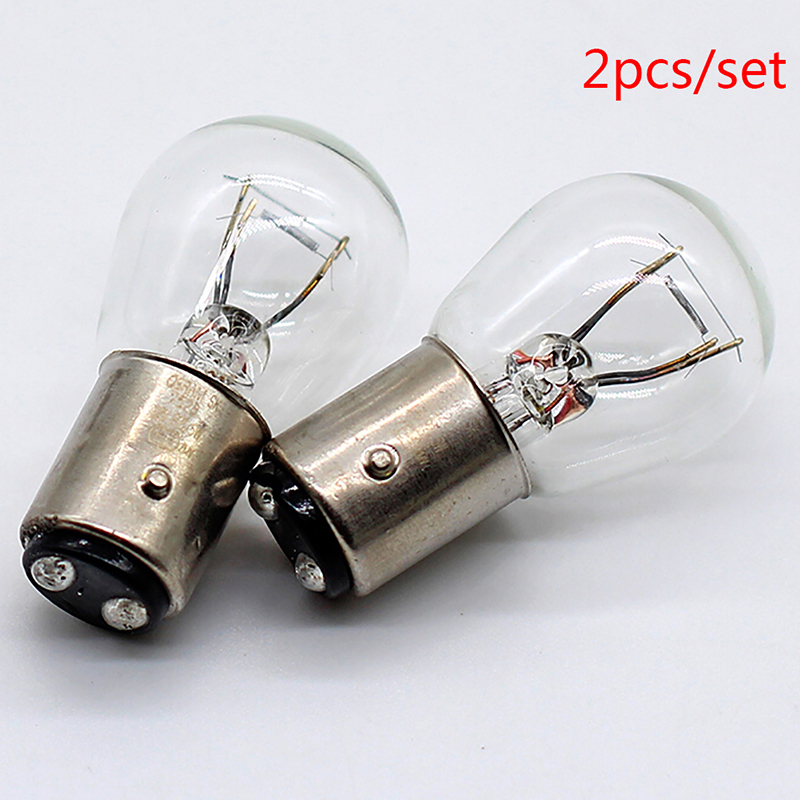 MLE 2Pcs Set 1157 Bay15D 21 5W Car Reverse Backup Stop Brake Tail Light 