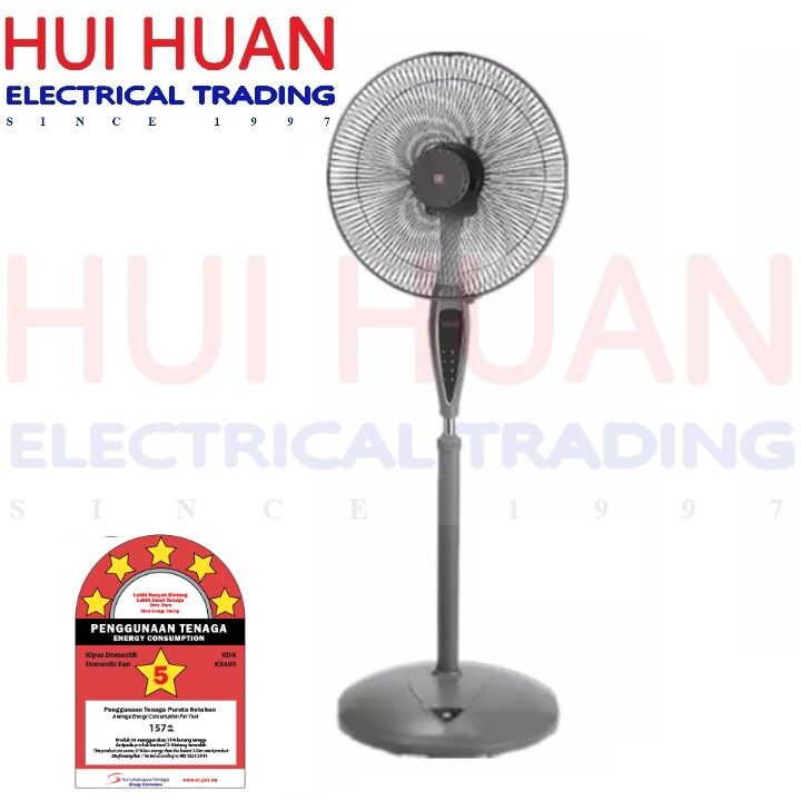 Ready Stock 1122021 KDK STAND FAN 16" KX405 KX405 Lazada