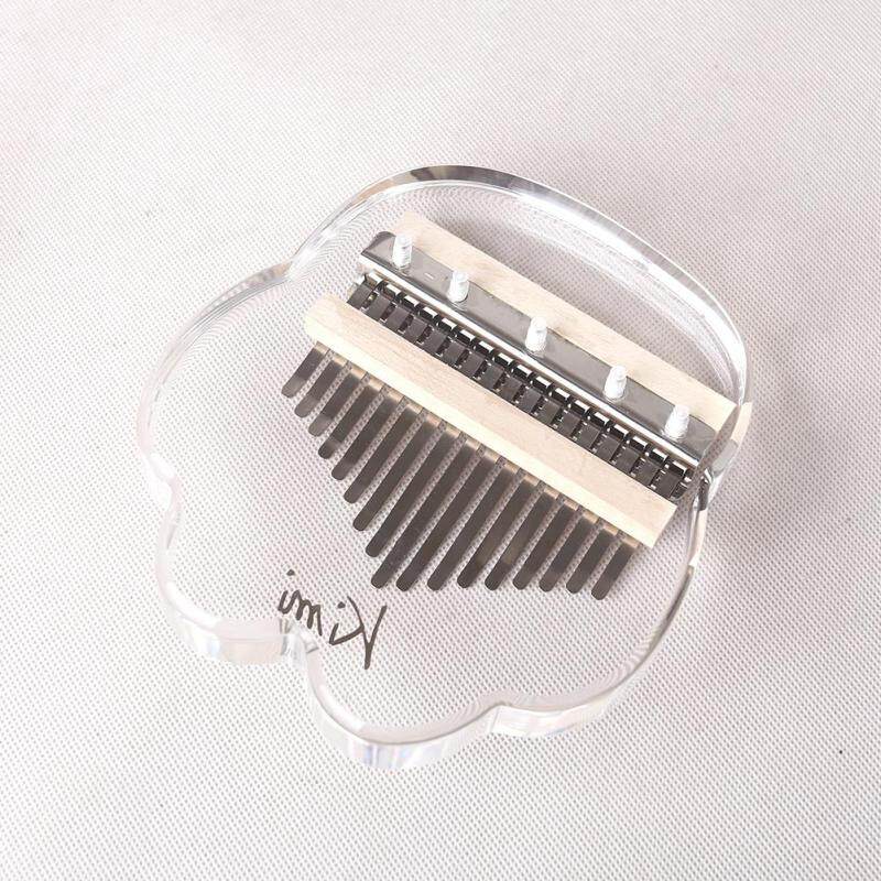 Cute Cat Claw Shaped 17 Key Kalimba Acrylic Thumb Piano Transparent Calimba Keyboard Instrument With Tuner Hammer + Gig Bag Malaysia