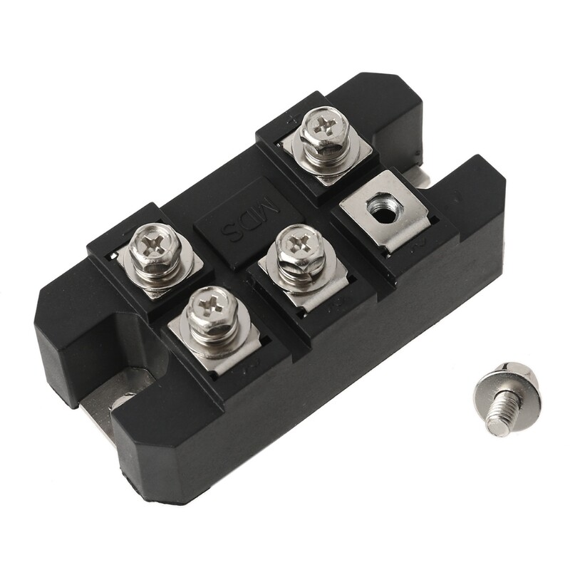 MDS100-16 Bridge Rectifier 100A 1600V 3-Phase Diode Bridge Rectifier Copper Bottom Plate Rectification Module