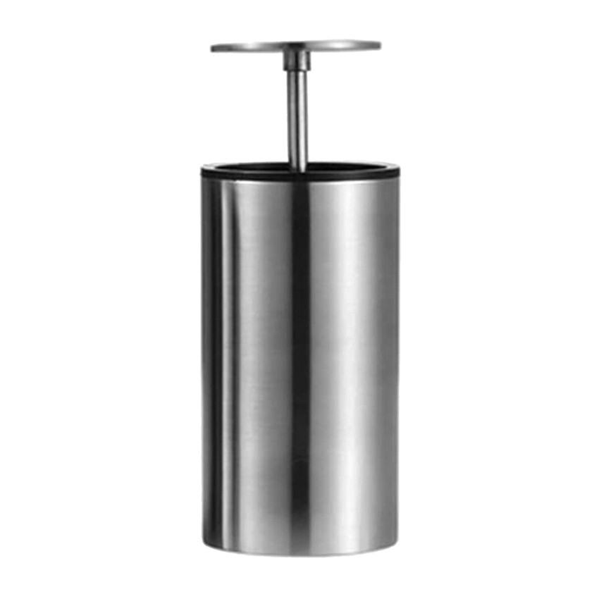 Toothpick Dispenser, Stainless Steel Toothpick Holder, Press Type Automatic Toothpick Holder, Safe Toothpick Container for Restaurant Bar Home Living Room