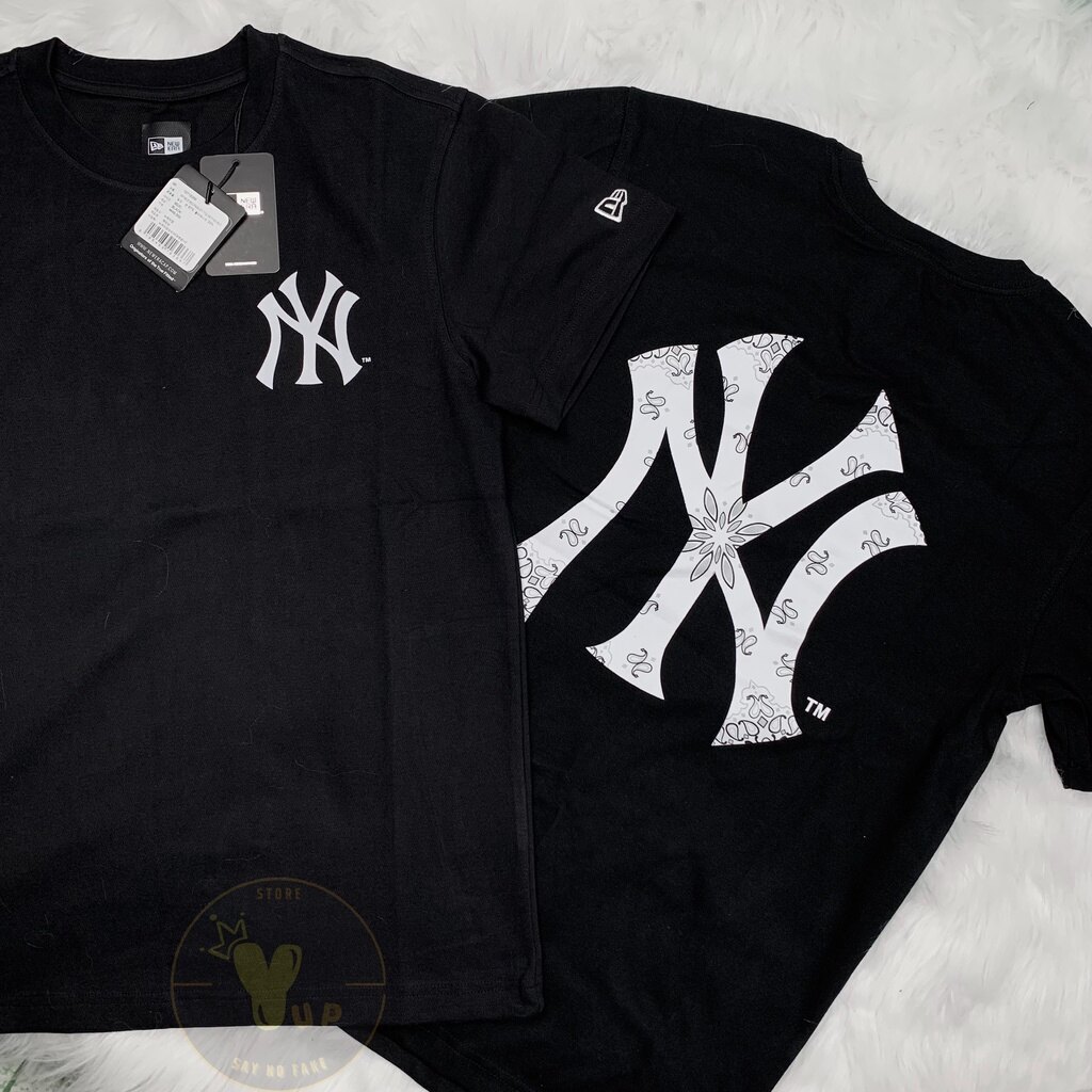 Ready stockNY Shirtunisex T-Shirt Big ny logo Youthful And Dynamic Style