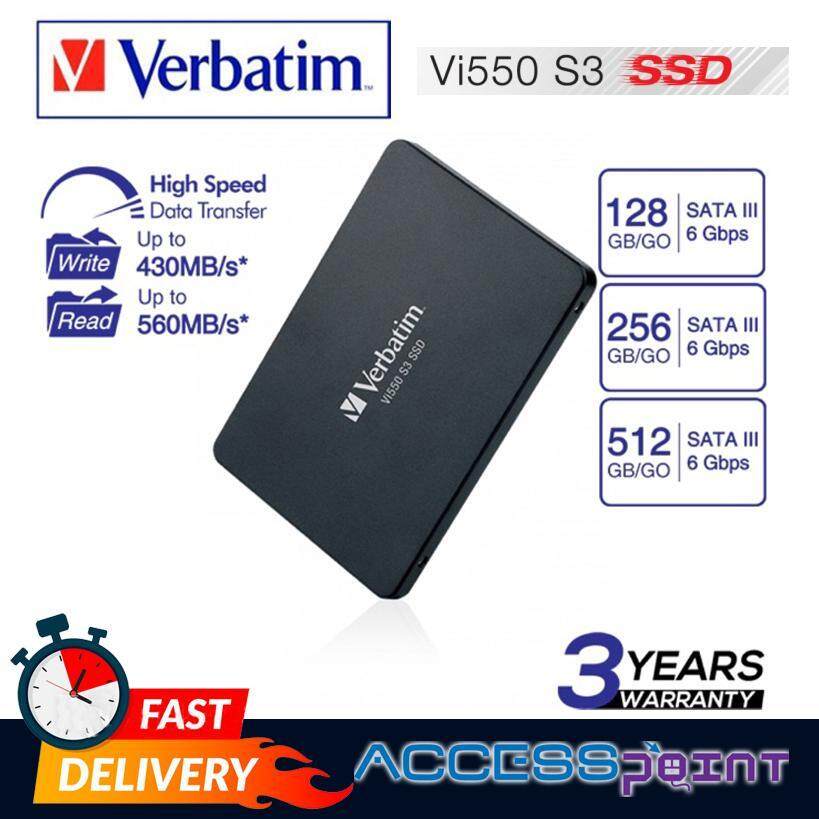 Robe Do housework price Verbatim Vi550 [128GB / 256GB / 512GB ] SATA III 2.5” Internal SSD | Lazada