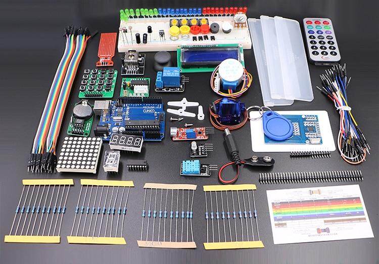 Với Hộp Bán Lẻ, RFID Starter Kit Dành Cho Arduino UNO R3 Nâng Cấp, Phiên Bản Bộ Học Tập