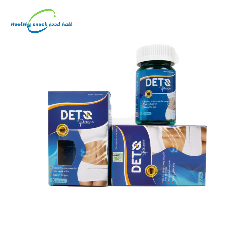 DETO FITNESS - Your Ultimate Detox Companion (30 Capsules