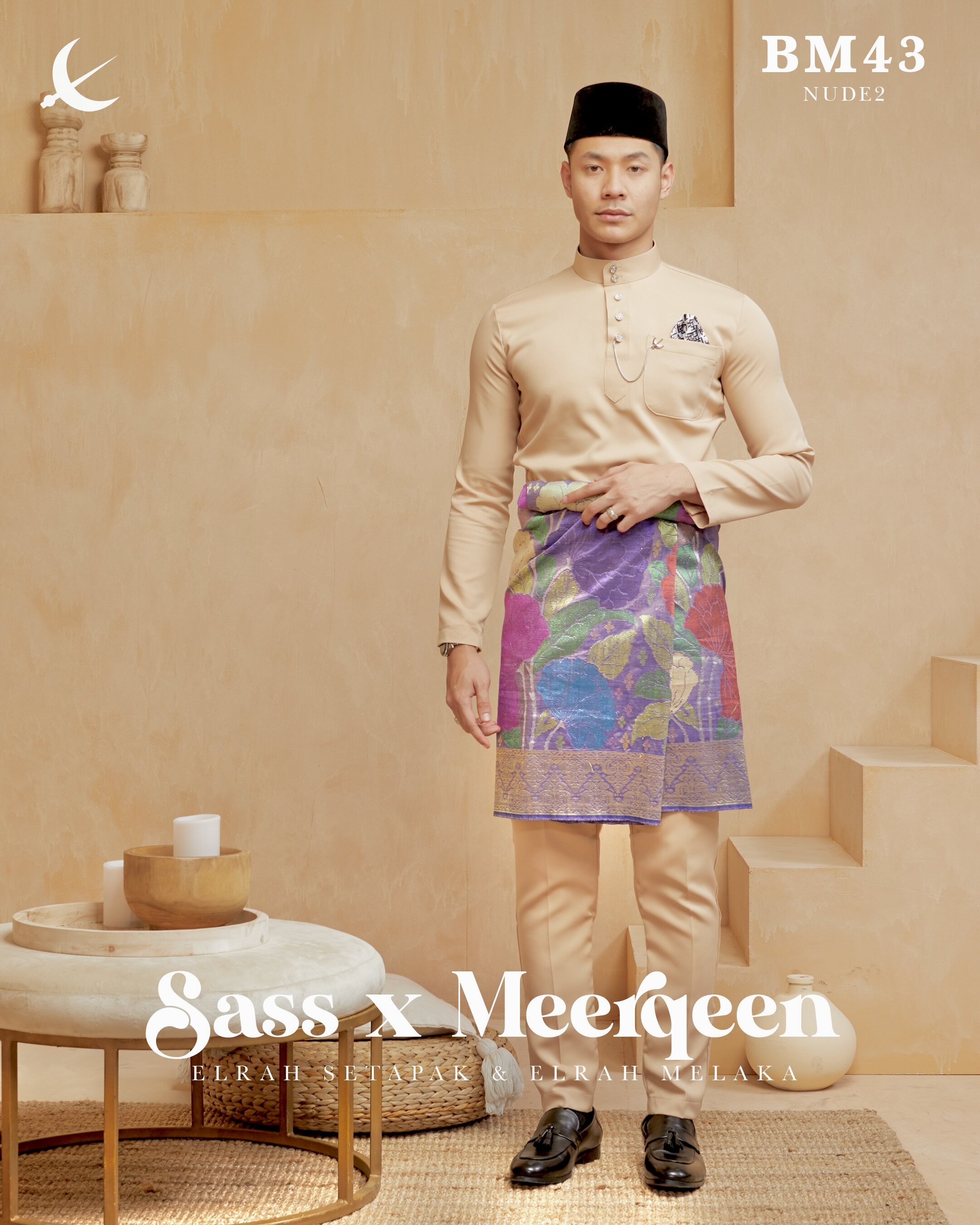 (FREE SAMPIN) BAJU MELAYU NUDE (2) C43 MAGNIFICENT 4.0 BY ELRAH ...