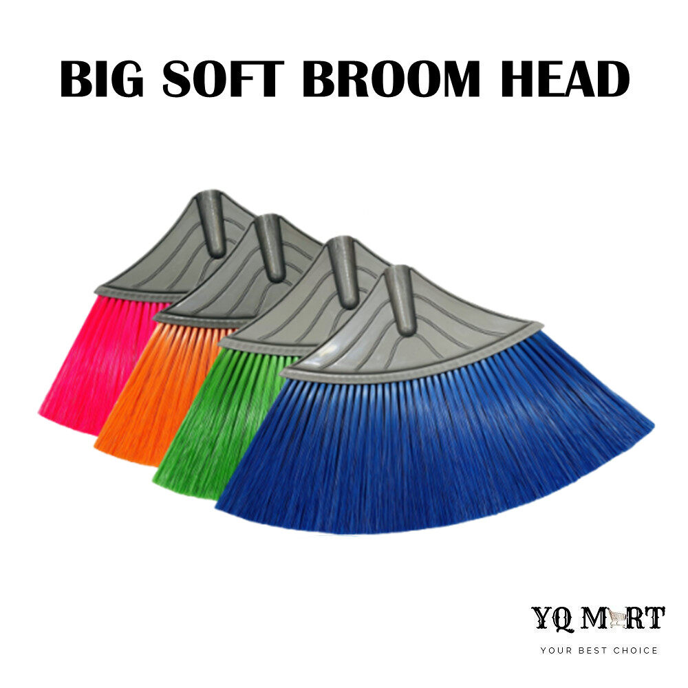 Big Soft Flagging Broom Head Soft Sweeper Penyapu Kipas Lembut Kepala