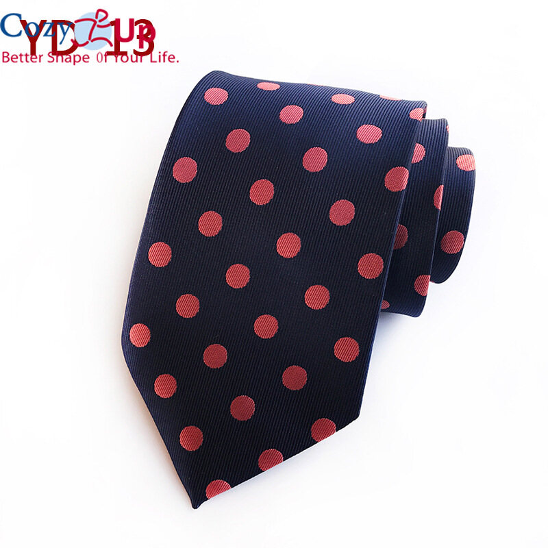 Cà Vạt Ấm Áp Cho Nam, Vải Jacquard Thiết Kế Màu Trơn Cho Đám Cưới Tiệc Công Sở Cổ Điển