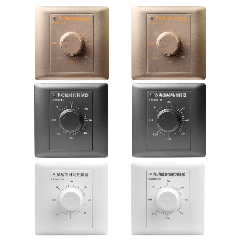 10A 60/120Min Timer Plug Control Switch Socket AC 220V Push Button Switch for Smart Home Electronic Countdown Timer Swit
