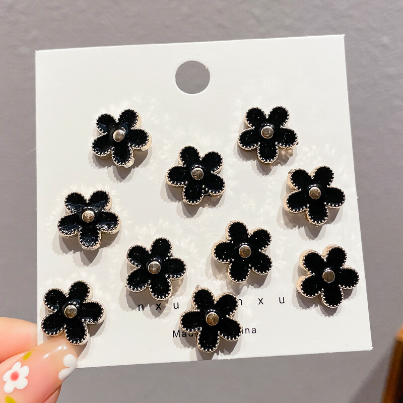 Set of 10 Cute and Eye-catching Decorative Brooches