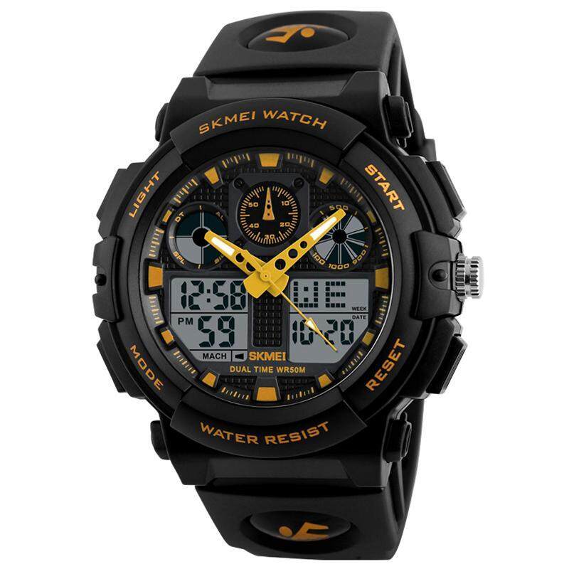 Skmei Brand Men Sports Watches Watch Casual LED Digital Watch Multifunctional Wristwatches 50M Waterproof Student Clock Malaysia