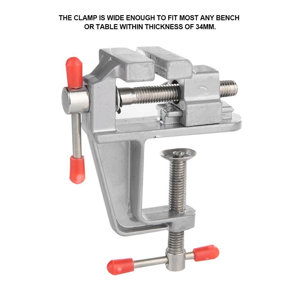 Mini Plain Vise Univeral Table Bench Clamp Jewelry DIY Repair Tools