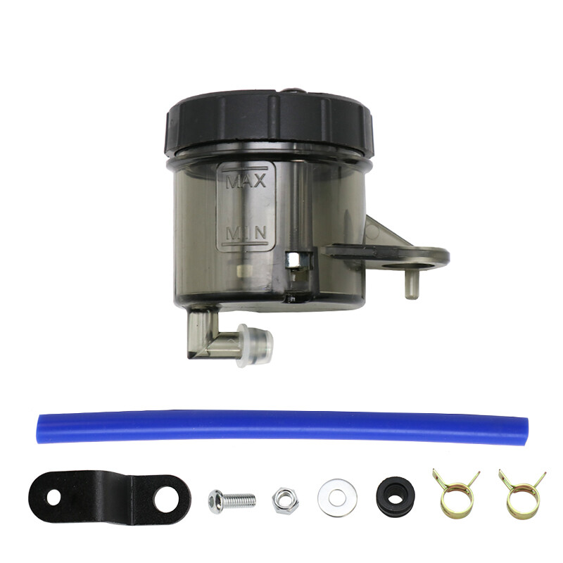 ZSDTRP Universal Motorcycle Front Brake Fluid Reservoir Clutch Tank Oil Fluid Cup for LC150 Nmax