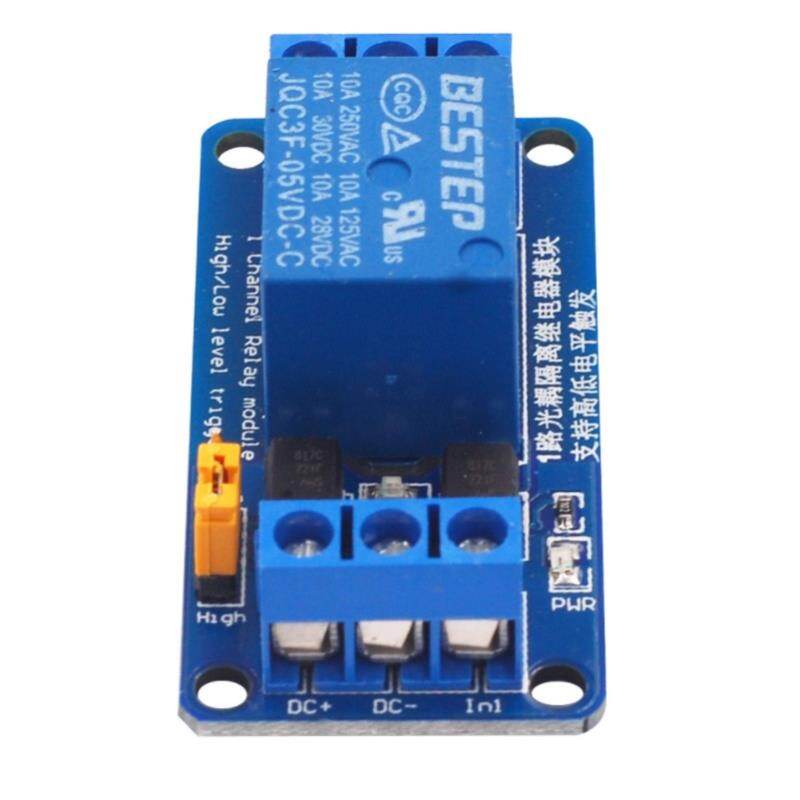 Sun 3.3V 5V 12V 24V 1 Channel Relay Module High and low Level Trigger Relay Board