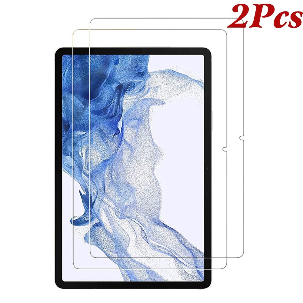 Tempered glass screen protector for samsung galaxy tab s6 lite s7 s8 tab a7 a8 a 10.1 10.4 11 anti fingerprint protective film