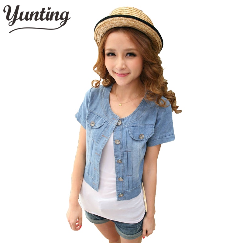 Shop Half Sleeved Denim Jacket online 