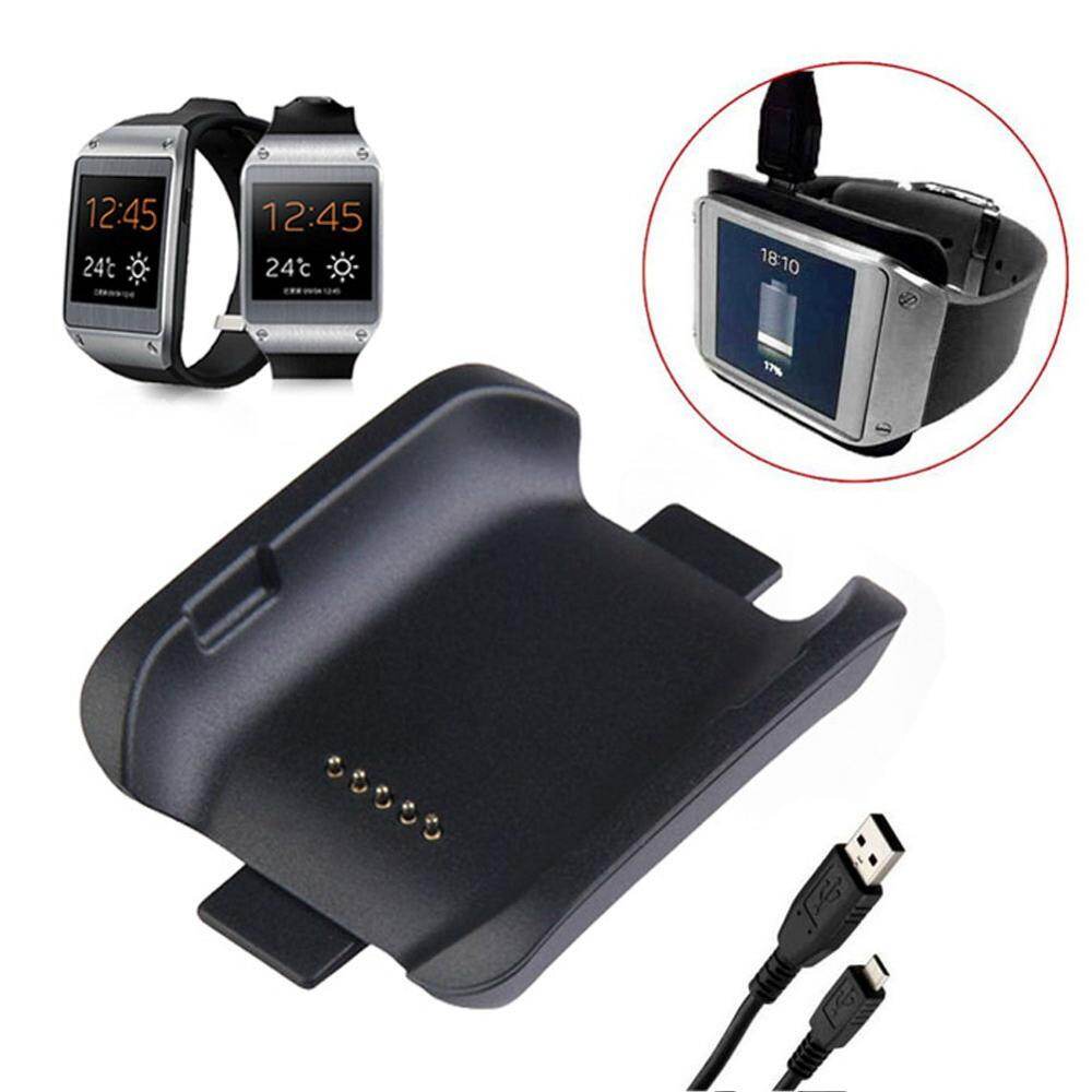 Smart Watch Charger New Smart Watch Black Charging Cradle Charger For Samsung Galaxy Gear SM-V700 Watch Charging Dock L3EF