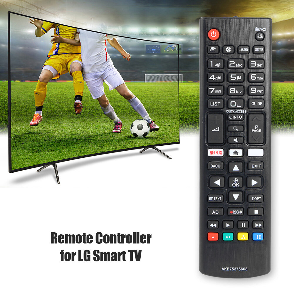Professional Remote Control for LG Smart TV Television Replacement AKB75375608 TV Controller