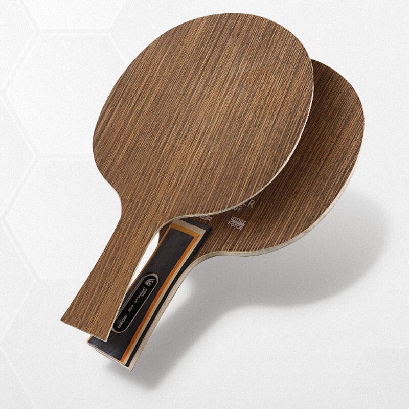 Offensive Table Tennis Blade Super Hard Ebony Face 3+2 Ping Pong Blade for Quick Attack Drive