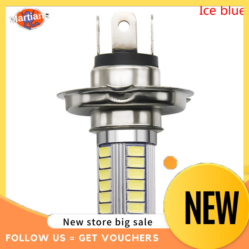 H4 led lamp car headlight 33 smd 5630 5730 light bulb auto automobile fog light
