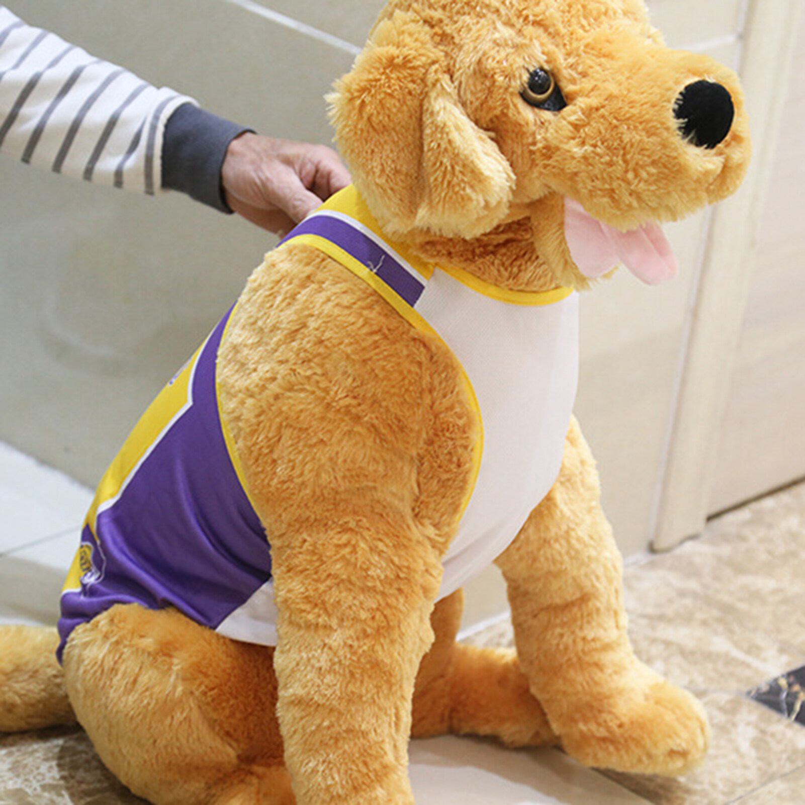 1pc Fashion Pet Clothes Vest Basketball Jersey T-Shirt Sportswear Mesh