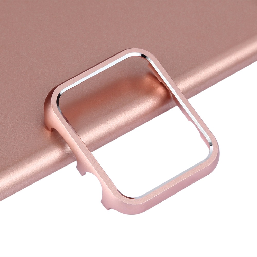 VUAERANG New Protector Case compatible for Apple Watch SE Series 6 5 4 3 2 Bumper Metal Cover for i Watch 40 44mm 38 42mm Hard Frame