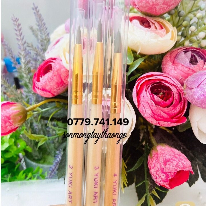Cọ đắp bột móng nặn hoa yuki số 234 dành cho nail