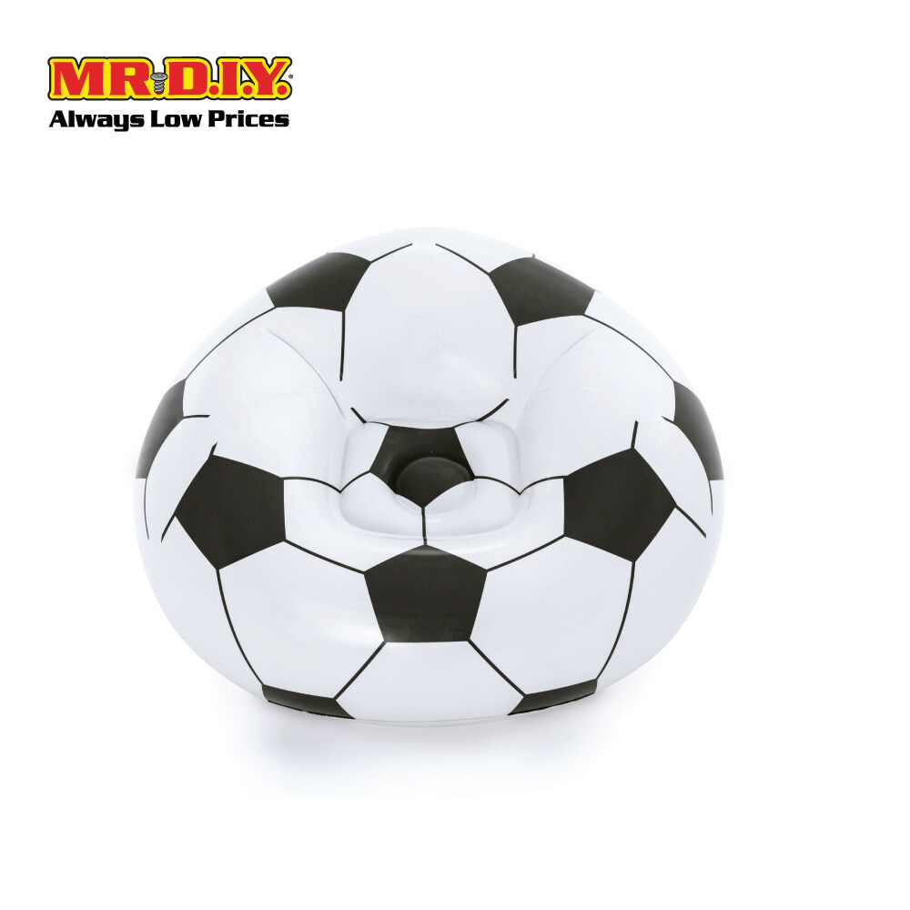 BESTWAY Beanless Soccerball Chair (1.14x1.12x0.66m) Lazada