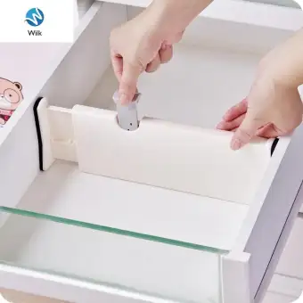 Wilk Telescopic Drawer Adjustable Separator Divider Household