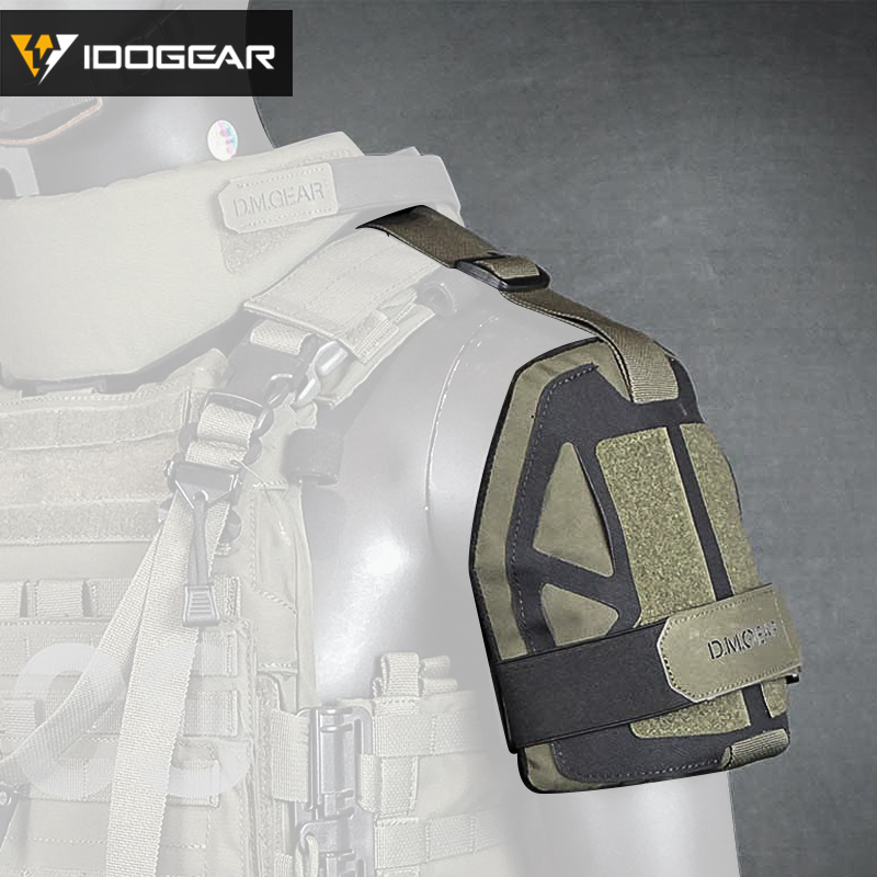 Breathable Tactical Shoulder Pad For Sling Bag - Soft Cushion Strap Cover (Solid Color)