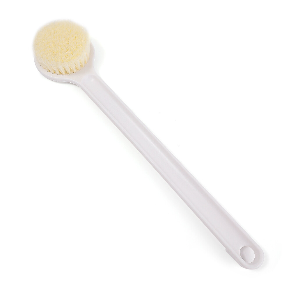 Bath Brush Long Handle Shower Brush Soft Hair Suitable for Rubbing Back Scrubbing