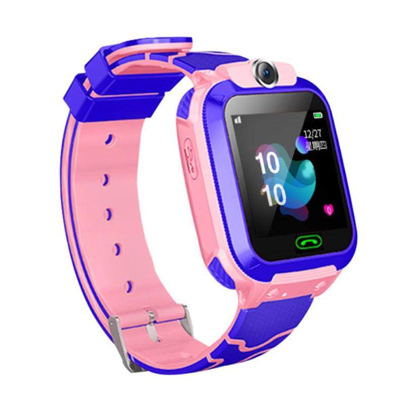 Q12B Childrens Smart Watch Android Insert Card 2G Waterproof Remote Positioning GPS Locator Camera Call Anti-lost Smart Wristband for Kids Malaysia