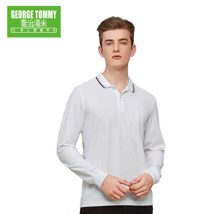 george long sleeve polo shirts