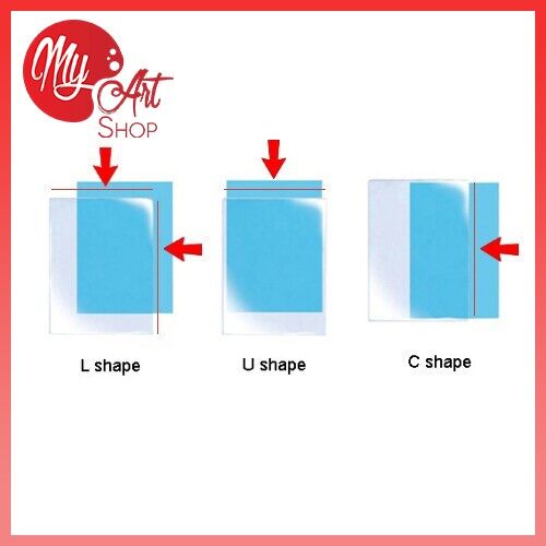 A4 PVC L/ U/ C SHAPE FOLDER | A4 PVC CLEAR FOLDER | Lazada