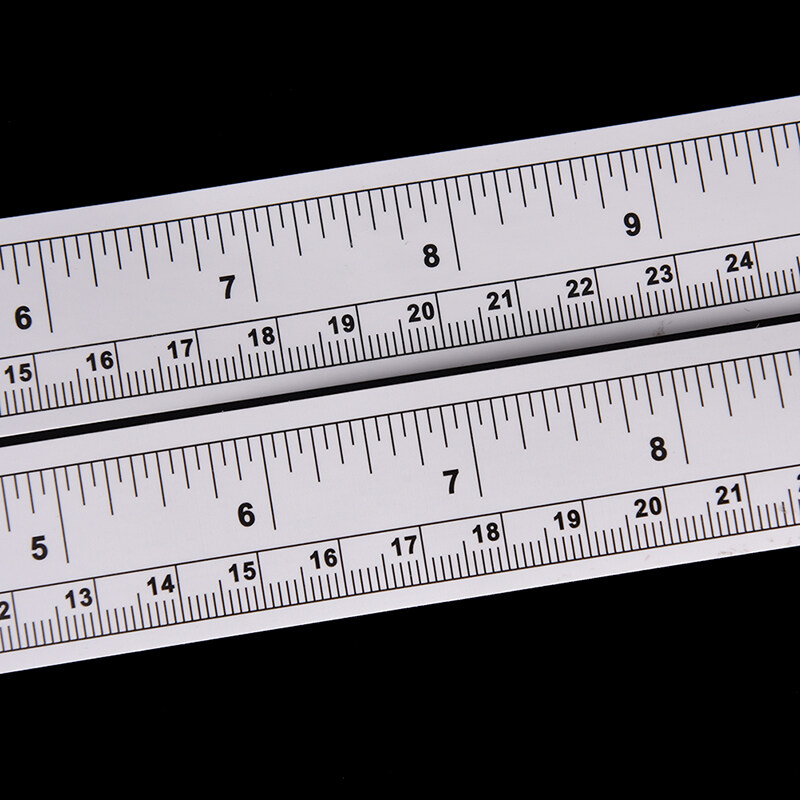45//90cm Vinyl Metric Measure DIY Self Adhesive Measuring Tape Soft Ruler ÁÁ