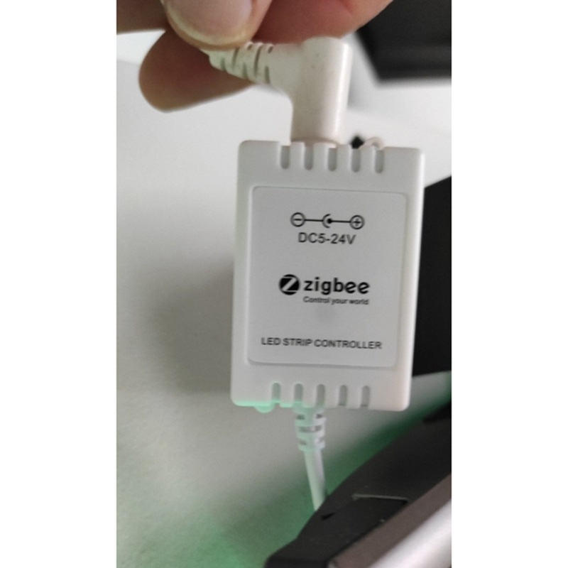 Tuya Zigbee Smart Led Controller for Light Strip 5V-24V Compatible ZHA Zigbee2MQTT Tasmota Alexa Home