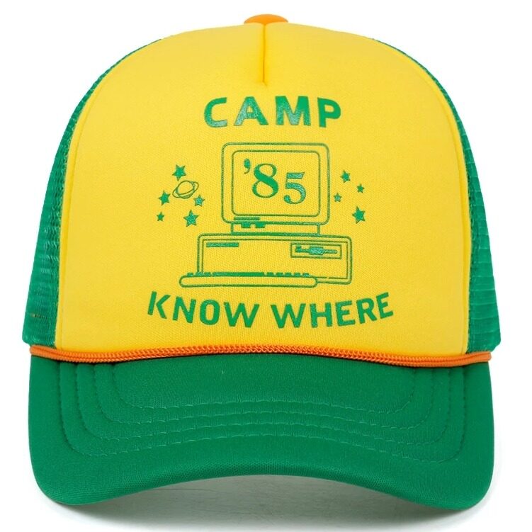 Stranger Things Dustin Hat Retro Mesh Trucker Cap for men
