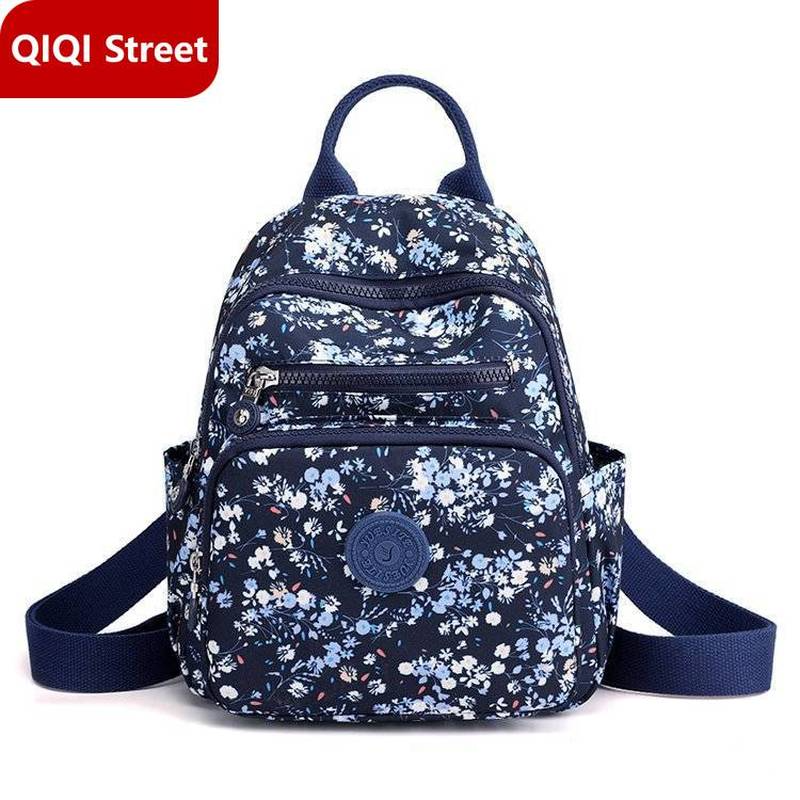 Backpack small, fashion bag 2021 New, Nylon Oxford Cloth Bag, Large Capacity Backpack, Canvas Bag, Fashion Light Travel Bag, School Bag