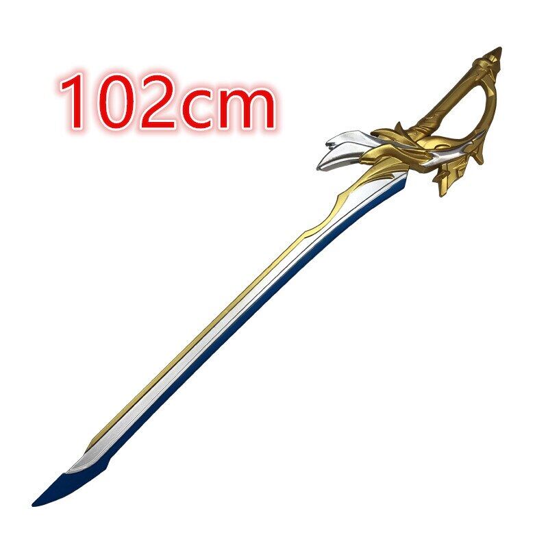 Project genshin impact sword 1:1 the end of the wolf sword sky blade sword cosplay prop props 100cm