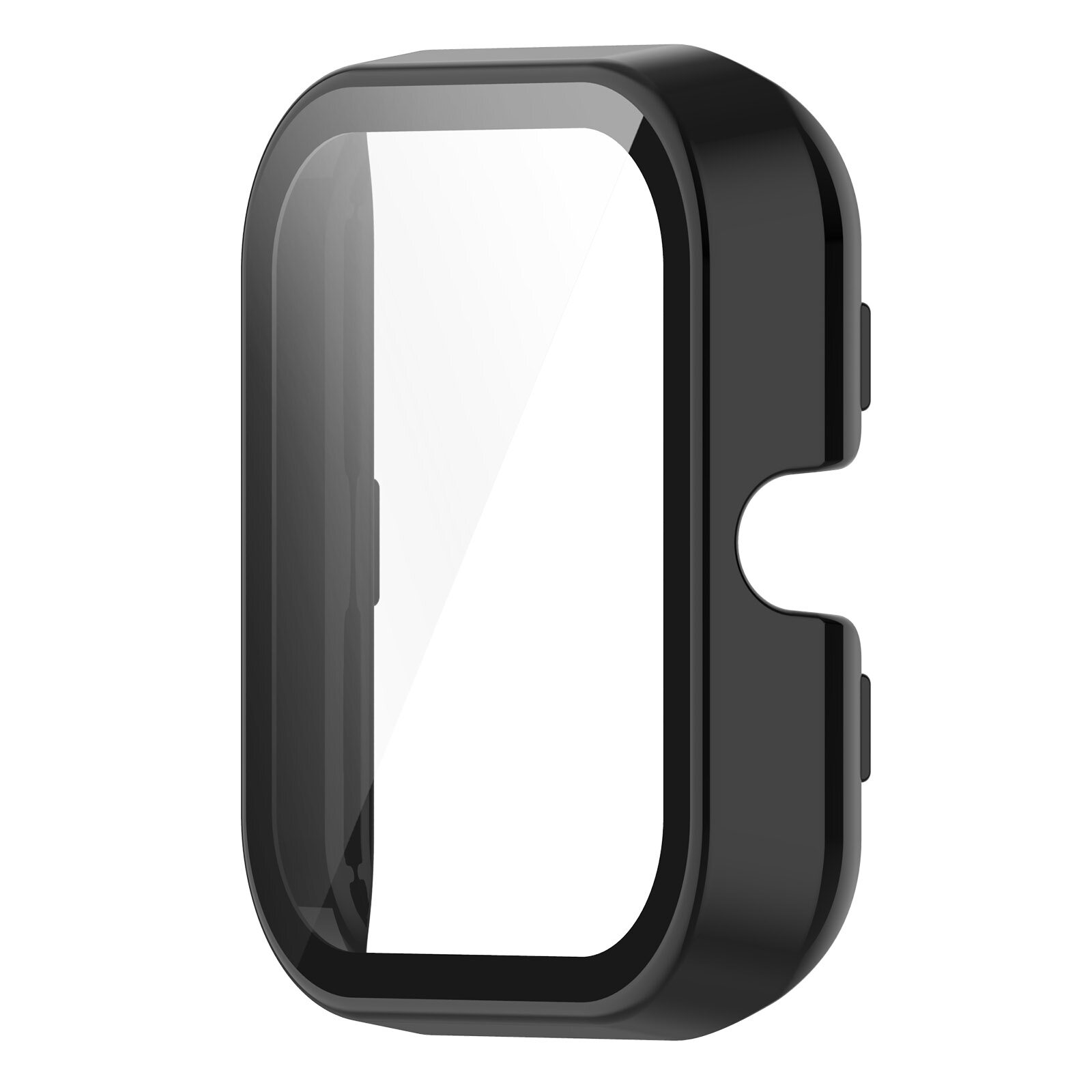 Hard PC Case Tempered Glass Screen Protector Protective Cover for Huami Amazfit Bip 3/Bip 3 pro